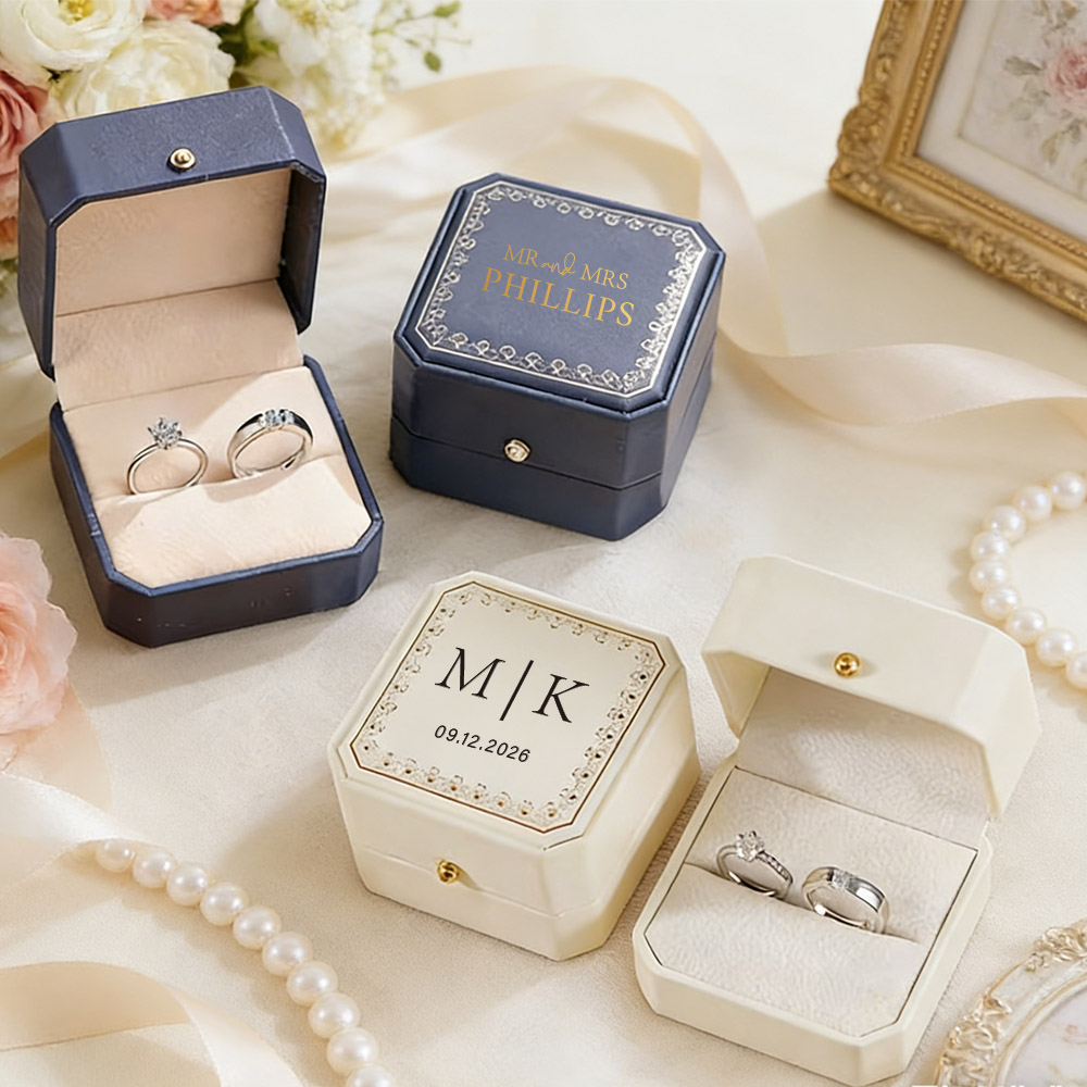 Personalisierte Kunstleder-Rin – Velvet Jewelry Box Bewertung und Preis