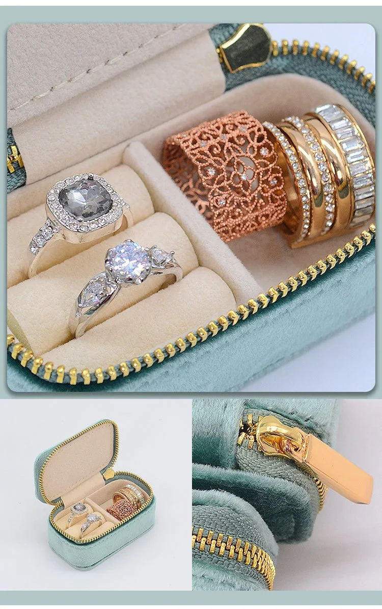 Mini-Reise-Schmuckschatulle, A – Velvet Jewelry Box Bewertung und Preis