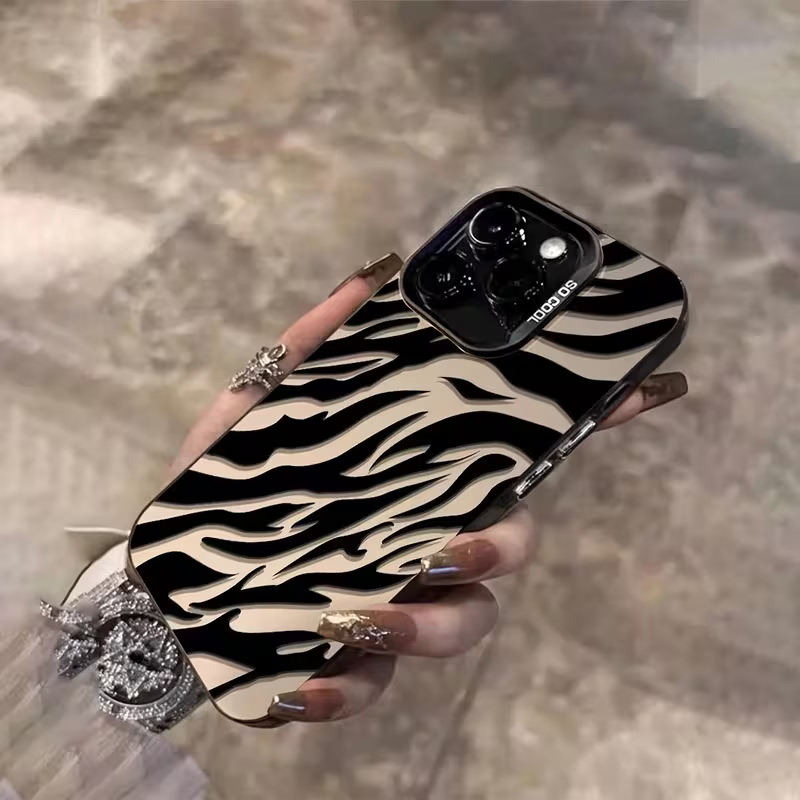 Zebra-Muster Schwarze Fortschr – Apple Iphone 16 Bewertung und Preis