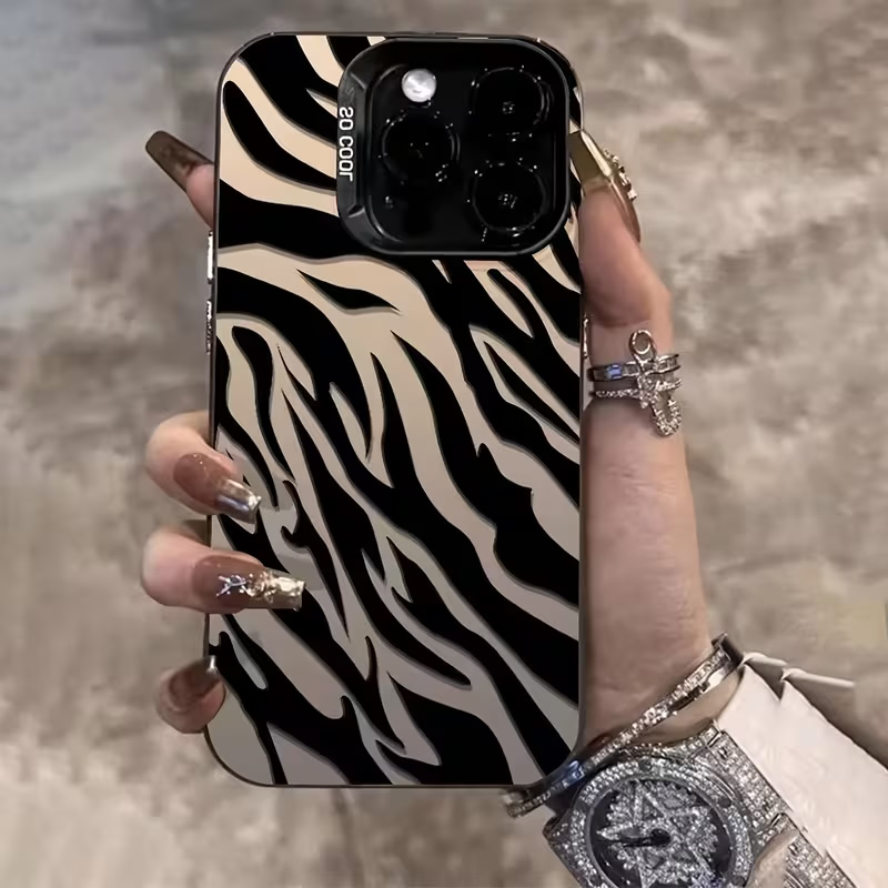 Zebra-Muster Schwarze Fortschr – Apple Iphone 16 Bewertung und Preis