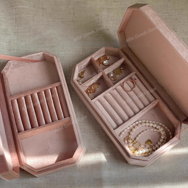 Samt-Schmuckbox Luxuriöse Aufb – Velvet Jewelry Box Bewertung und Preis
