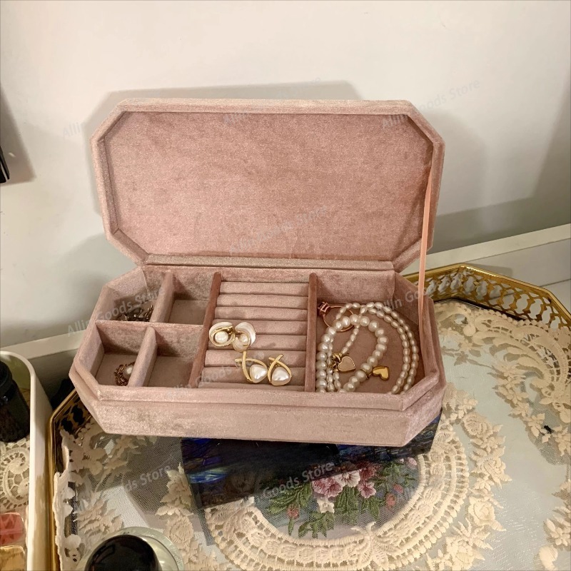 Samt-Schmuckbox Luxuriöse Aufb – Velvet Jewelry Box Bewertung und Preis